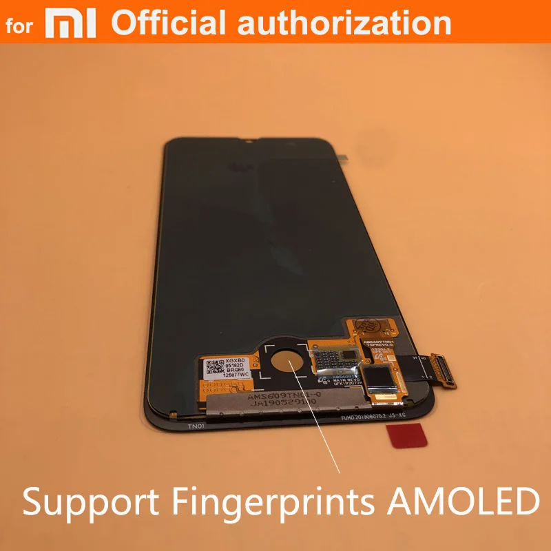 Отпечатки пальцев Новый OEM AMOLED ЖК дисплей Запчасти для Xiaomi Mi A3 cc9e сенсорный экран