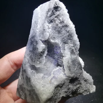 

166gNatural crystal, blue green fluorite, crystal mineral, crystal specimen