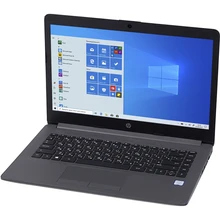 Ноутбук HP 240 G7, 14", Intel Core i3 7020U 2.3ГГц, 8Гб, 256Гб SSD, Windows 10 Professional, 6UK87EA, темно-серебристый