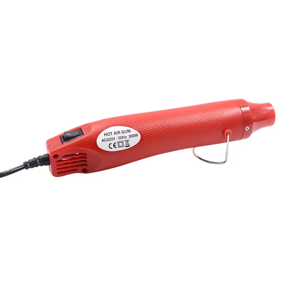 220vRed flat plug Электрическая тепловая пушка с регулируемой температурой, мультифункциональная портативная Тепловая пушка - Цвет: 220vRed flat plug