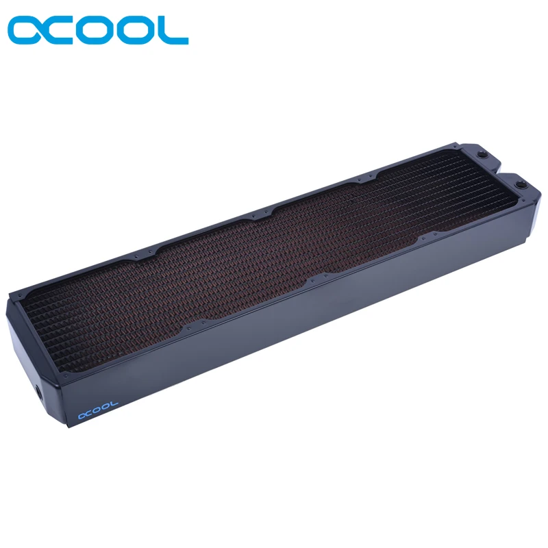 Best Price Alphacool UT60 copper radiator, 140mm,280mm,420mm,560mm 60mm thick ,water cooling radiator computer cooler master for 14cm fan