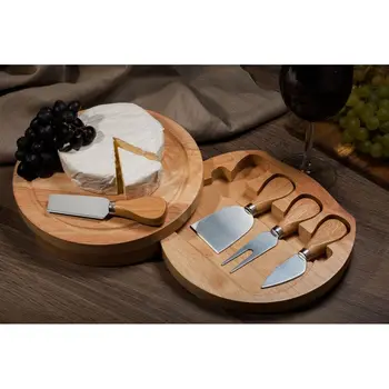 

Set cheese "камамбер", cutting board Wood, gift for lovers