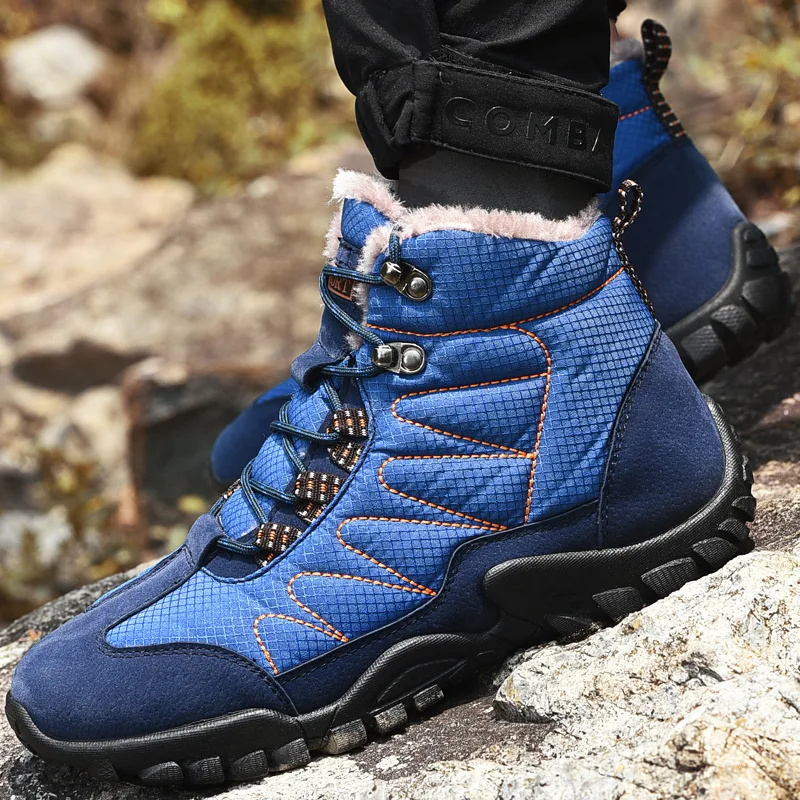 Zapatos de senderismo de caña alta para hombre y mujer, botas tácticas  militares duraderas, impermeables, antideslizantes, al aire libre para  senderismo, escalada y pesca, mantienen el calor|Zapatos de senderismo| -  AliExpress