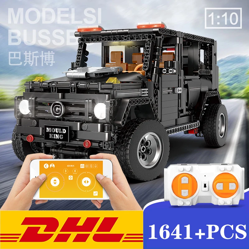 

Technic Series Remote Control Building Blocks APP RC Car G65 SUV Offroad Vehicle Model MOC DIY Bricks For Kids Toys Child Gift