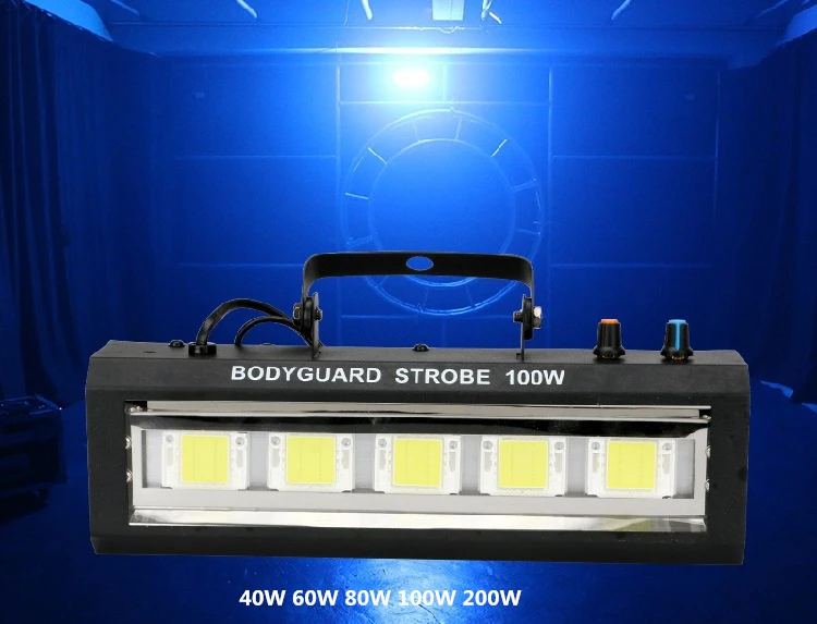 Стробоскопический светильник DMX512 мини стробоскопический светильник супер яркий 40 Вт RGB светодиодный диско-сценический светильник ing Best для DJ вечерние шоу