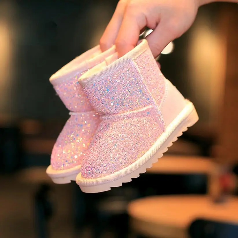 Детские замшевые Ботинки Martin из натуральной кожи Зимние ботинки с мягкой