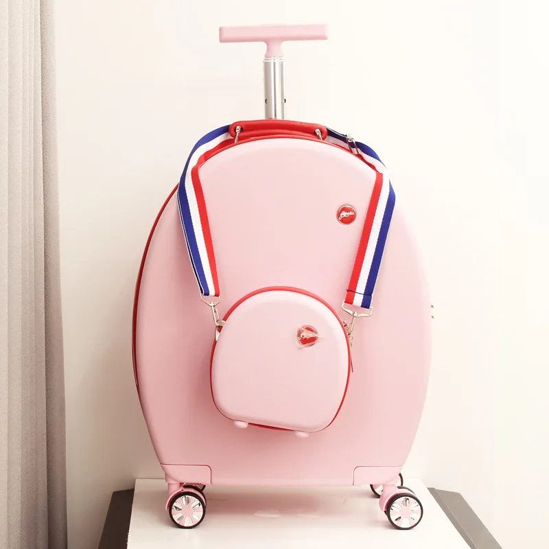 CARRYLOVE 2" дюймовый Спиннер для девушек маленькая Дорожная сумка на колесиках набор для переноски чемодана милый багаж на колесах