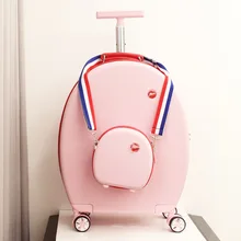 CARRYLOVE 2" дюймовый Спиннер для девушек маленькая Дорожная сумка на колесиках набор для переноски чемодана милый багаж на колесах
