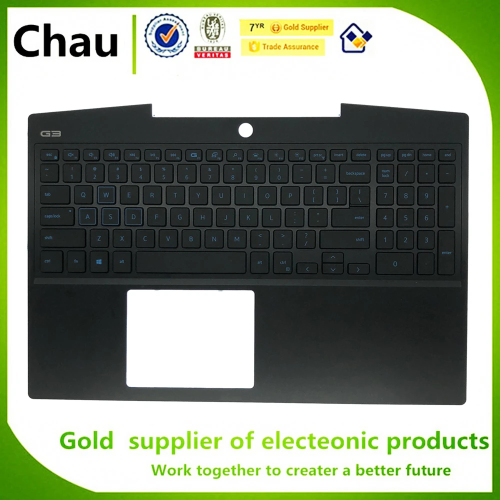 Новинка для Dell G Series G3 15 3590 верхний чехол Упор рук с подсветкой клавиатуры 0P0NG7 P0NG7 |