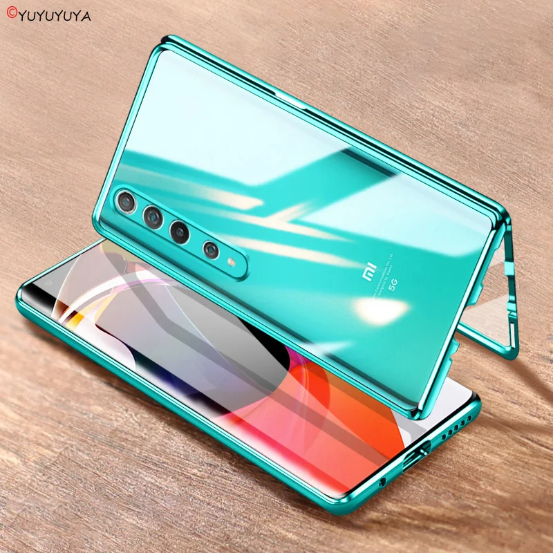 360 металлический магнитный чехол для Xiaomi Redmi Note10 cc9 Pro A3 cc9e полная защита флип Note 9s 8