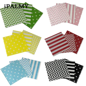 

ipalmay 60pcs Multi-colored Party Paper Tableware Luncheon Napkins Wedding Holiday Birthday Party Supplies Disposable Napkins