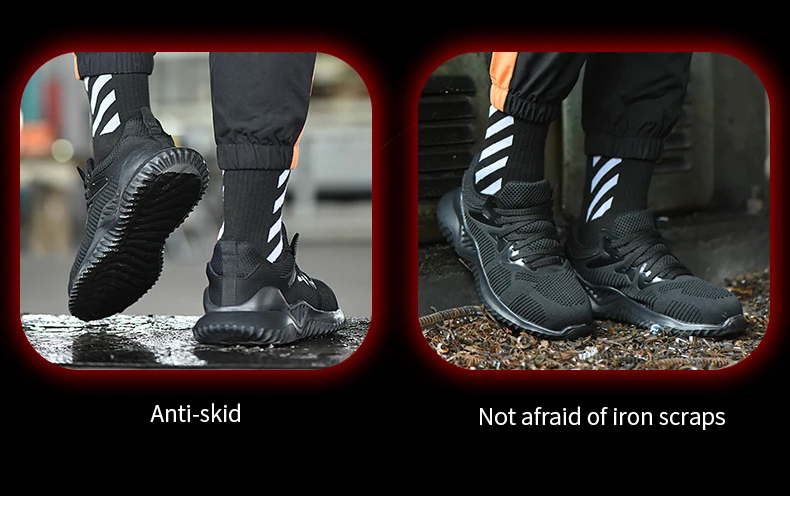 Новая выставочная дышащая защитная Рабочая обувь для мужчин, мужская, со стальным носком, с защитой от разбивания, строительная обувь, светильник, Рабочая защитная обувь