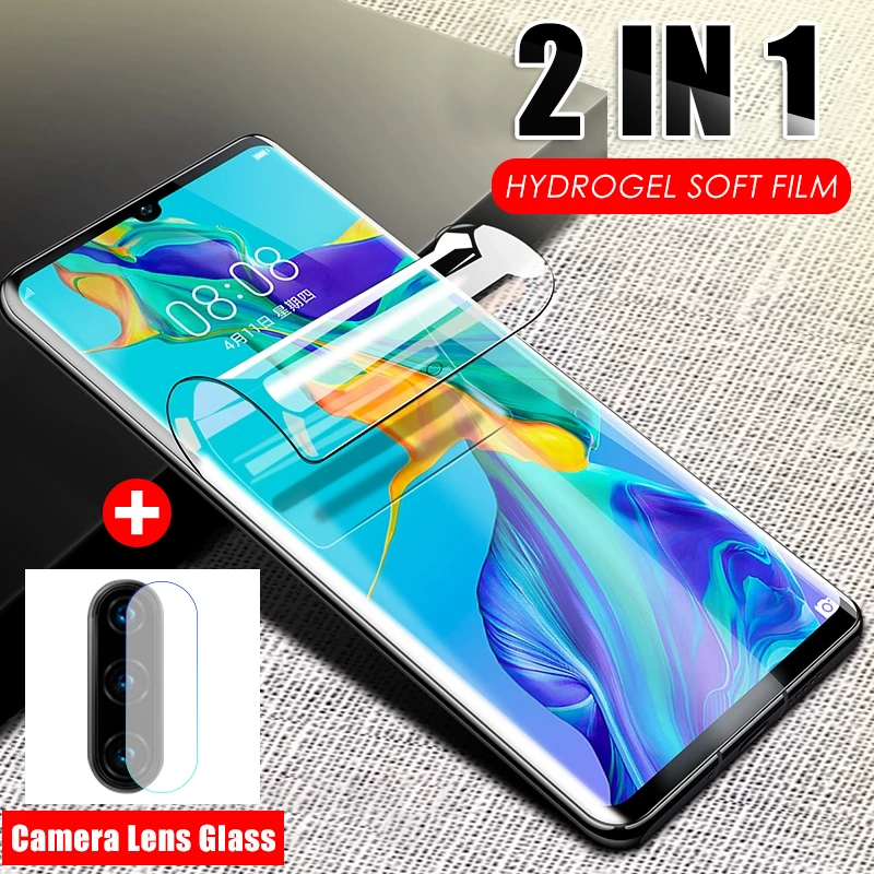 Pellicola Hydrogel Per Huawei P40 P30 P20 Lite Pro Pellicola Protettiva Per Fotocamera Per Huawei P40 Pro Pellicola Per Acqua Pellicola Per Obiettivo