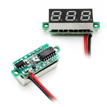 1pcs 0.28 Inch Digital LED Mini Display Module DC2.5V-30V DC0-100V Voltmeter Voltage Tester Panel Meter Gauge Motorcycle Car