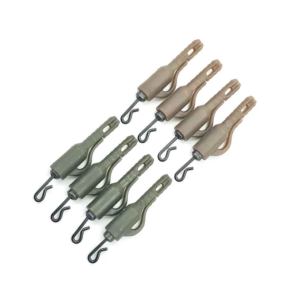 

Hybird lead clips with quick change swivel for carp fishing rigs tail rubber hook link terminal tackle accessories
