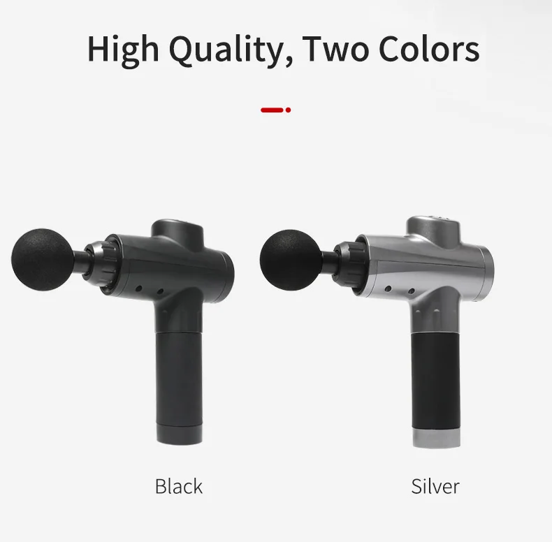 Muscle Massage Gun Deep Tissue Pure Wave Percussion Body Fascia Gun Massager Muscle Gun Body Relaxation Pain Relief Massager