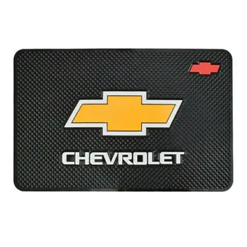 

Anti-Slip Mat Pad 20*13cm for Chevrolet Aveo Trax Cruze chevy v8 Captiva Lacetti Sail Malibu Non-slip Pad Car Logo Accessories