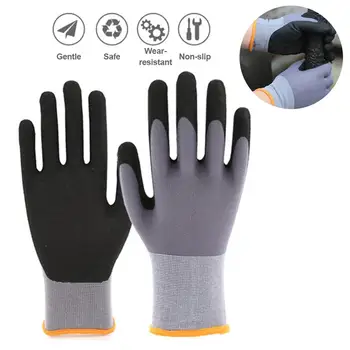

Work Gloves Nonslip Handling Work Gloves Garden Gloves for Gardening Construction Mechanic
