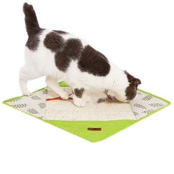

Natural Sisal Cat Scratching Post Mat Scratcher Board Pad Mats Toy Climbing Tree Litter Mat Lounger Pet