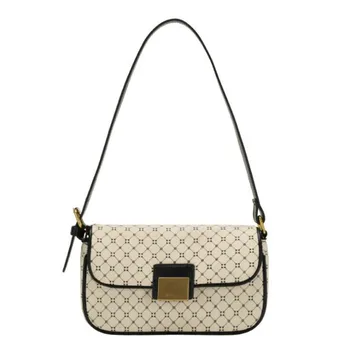 

Women's bag new 2020 spring and summer Korean version ins single shoulder fashion temperament casual baguette bag armpit bag