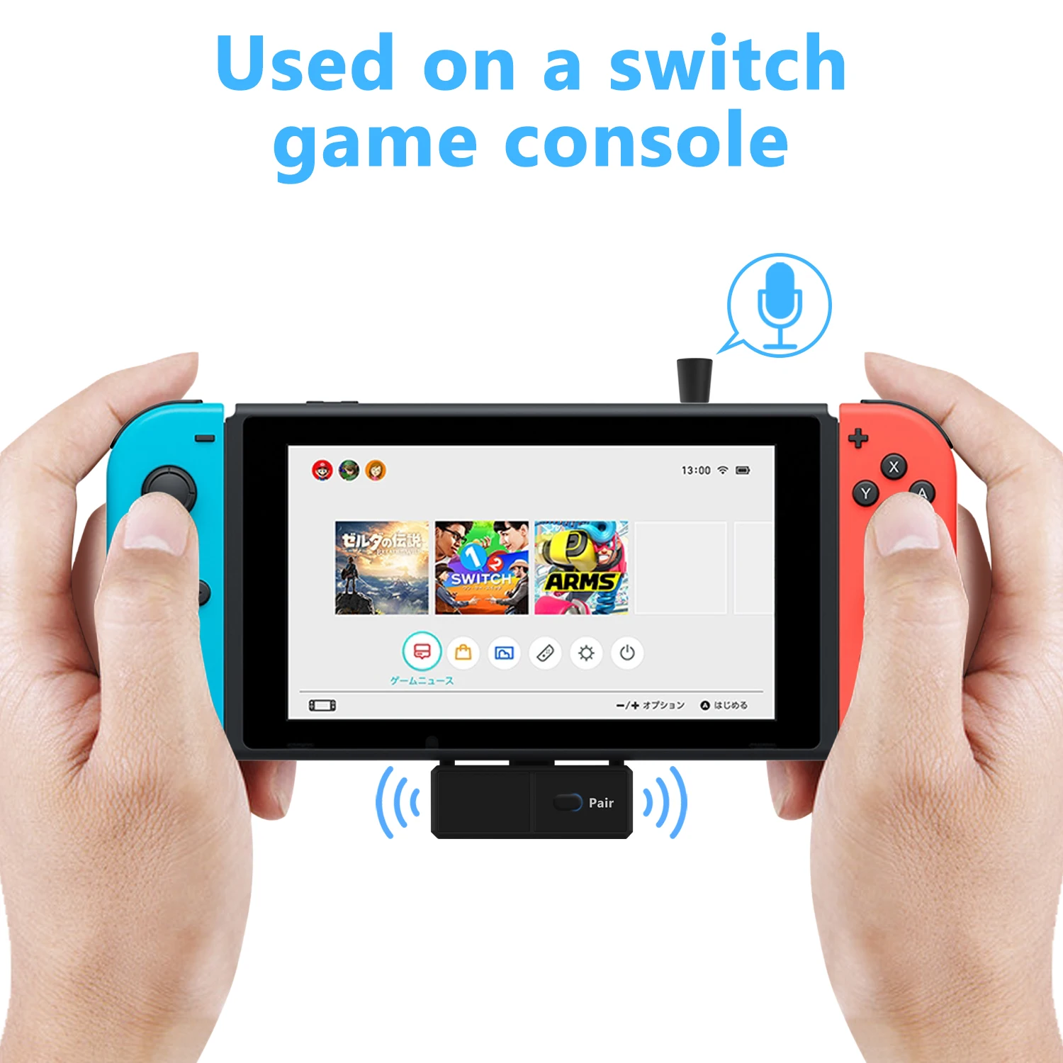 Bluetooth 5,0 аудио передатчик адаптер EDR A2DP SBC низкая задержка для nintendo Switch PS4 tv PC usb type-C беспроводной передатчик