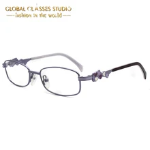 Дизайн, модная металлическая оправа, модные очки для девушек, оптическая оправа, БАЛИЙСКАЯ