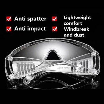 

Safety Glasses Epidemic Prevention Goggle Transparent Multifunctional Bicycling Equipment Adult Home Anti-Saliva Working Goggles