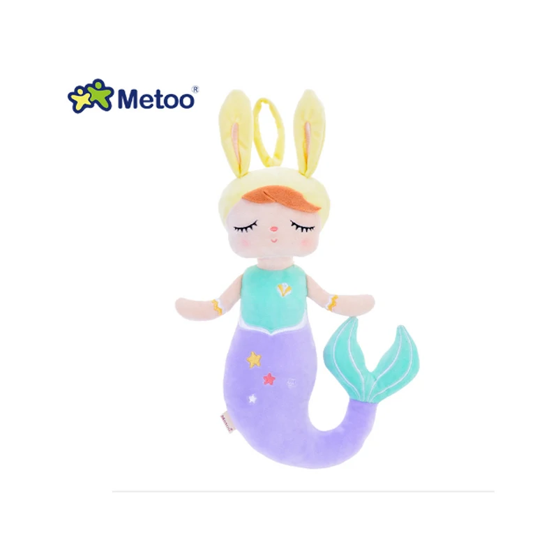Подлинный плюшевый и мягкий милый кролик, милые животные для детей, игрушки, Анжела, фруктовая серия, кукла для девочек, подарок на день рождения, Рождество - Цвет: 38cm