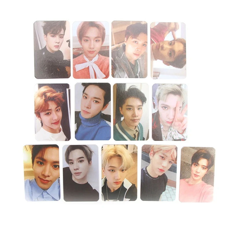Белая версия Taeyong Mark KPOP NCT 127 самодельный постер 2018 сопереживания открытки в