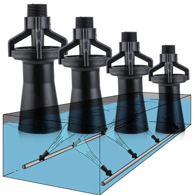 1 Db Keverés Sugárhajtású Fúvóka Venturi Tartsa Meg A Vízmozgás Keverését Folyadék Spray -Fúvókakeverék Oktató