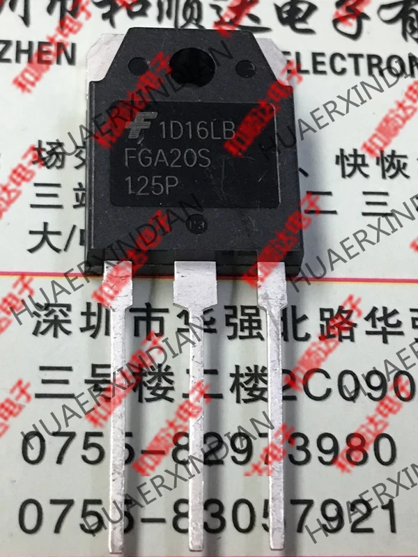 20 шт./лот FGA20S125P TO-3P 1250V 20A на