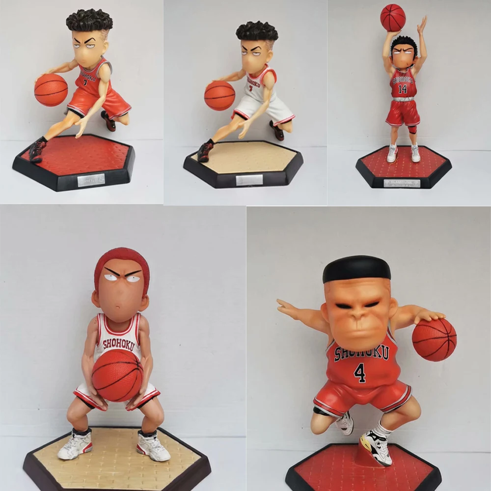 Новый Inoue Takehiko Баскетбол Slam Dunk Shohoku Hanamichi Sakuragi Rukawa Kaede Miyagi Akagi Mitsui милая фигурка