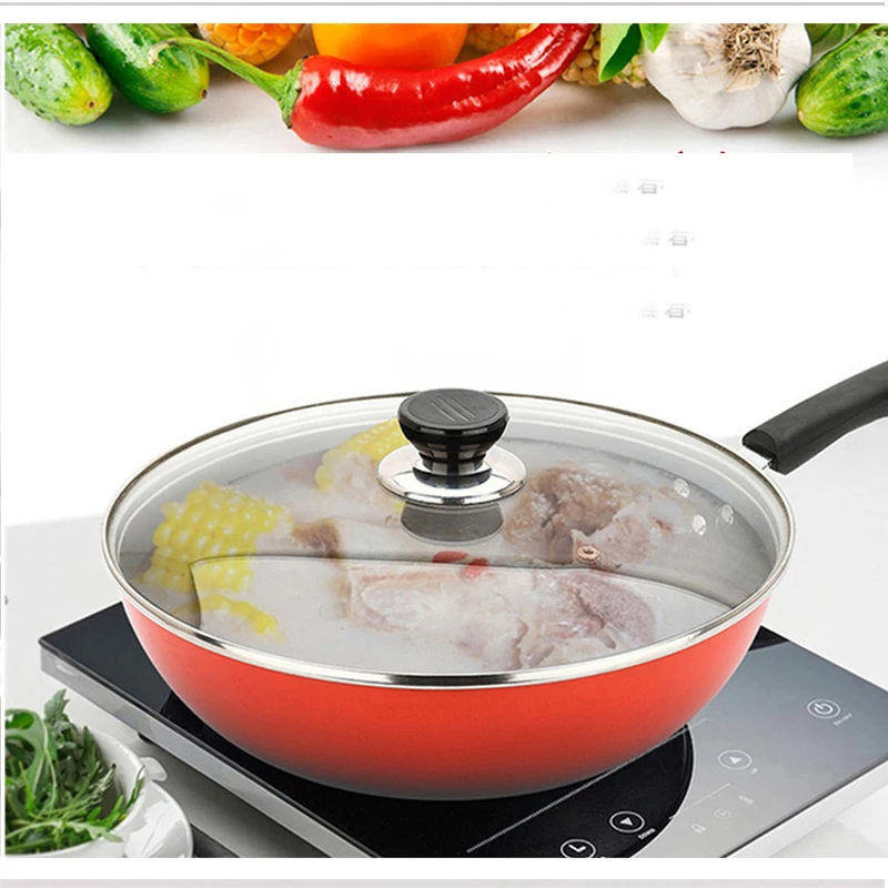 Glass Pot Lid Glass Lid 16cm/18cm/20cm/22cm/24cm/26cm/28cm/30cm/32cm/34cm/36cm/38cm/40cm Tempered Glass Wok Pot Lid