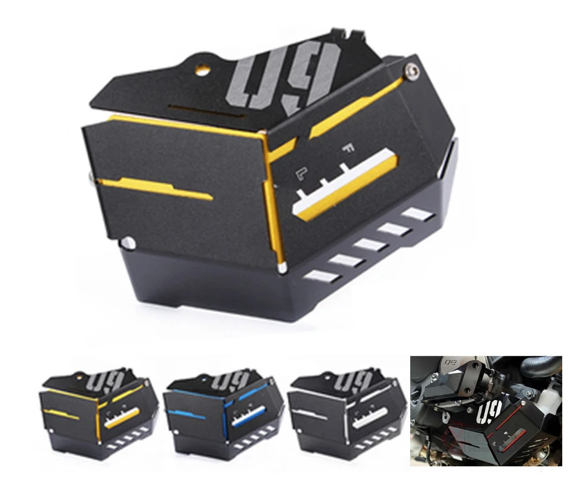 

MT-09 FZ 09 Coolant Recovery Tank Shielding Cover For Yamaha MT-09 FZ-09 MT FZ 09 MT09 FZ09 2014 2015 2016