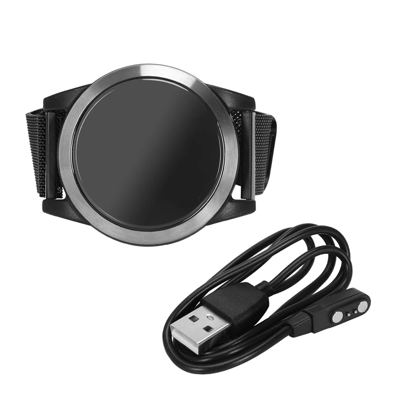 Полный Смарт-часы R15 мужские Android IOS Smartband сердечный ритм фитнес-браслет монитор сна фитнес-трекер цветной экран круглый Wris