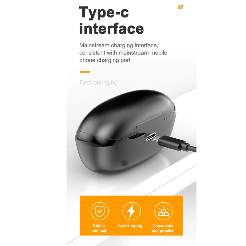 Bluetooth Earphones with Microphone 9D Music Sport Noise Cancelling TWS Earbuds Waterproof Wireless Headphones