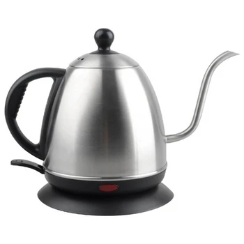 

NEW Eu Plug,Hand-Washed Coffee Pot Set Kettle Electric Coffee Pot Barista Special Drip-Type Fine Mouth Pot 1L Long Mouth Pot