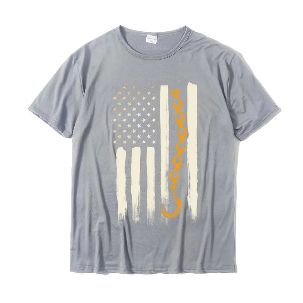 Classic Man Tshirts Design Cool Tees 100% Cotton Short Sleeve Camisa Top T-shirts O-Neck Wholesale Tow Truck Driver American Flag Patriotic Towing Pullover Hoodie__27844 grey