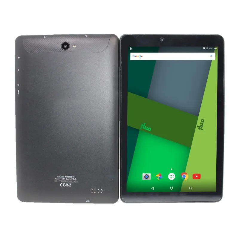 T7000 планшетный ПК 7 дюймов 1280 × 800 IPS MTK8163Quad core Android 6 0 1 + 8 Гб Bluetooth WiFi Двойная камера