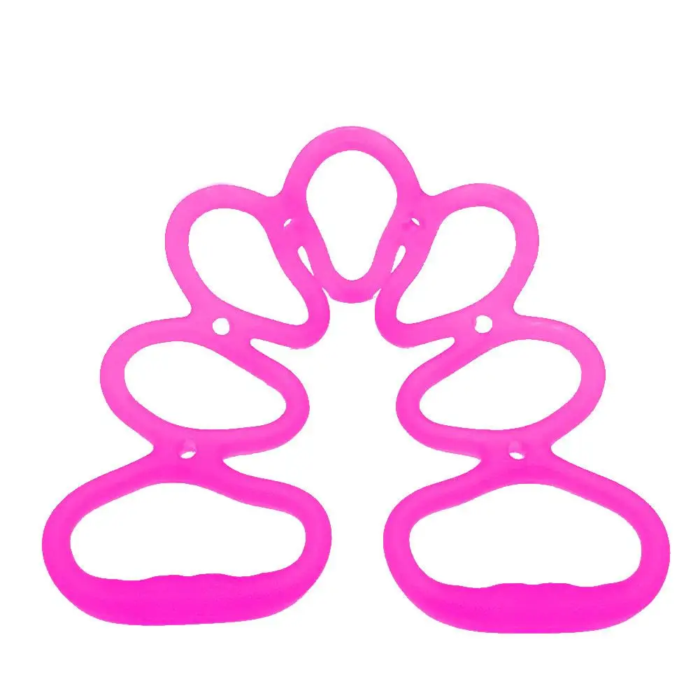 7 Hole Silicone Pull Rope Fitness Equipment Pilates Resistance Bands Workout Home Gym Crossfit Trainer Exerciser Sport Yoga