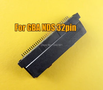 

2pcs For Nintendo DS NDS Game Cartridge Card Reader Slot 2 Repair Part For GBA NDS slot 32pin Cartridge Card Reader Slot