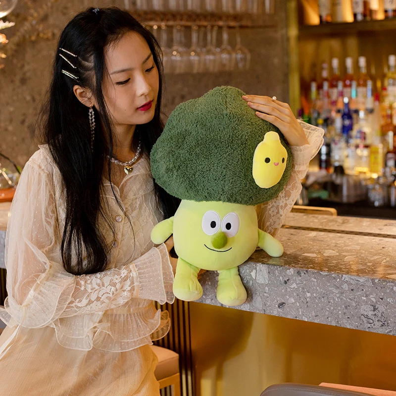 30 38センチメートルソフトぬいぐるみブロッコリーおもちゃぬいぐるみ植物韓国のテレビブロッコリー人形枕ぬいぐるみ子供のおもちゃなだめる少女の誕生日プレゼント Aliexpress Toys Hobbies