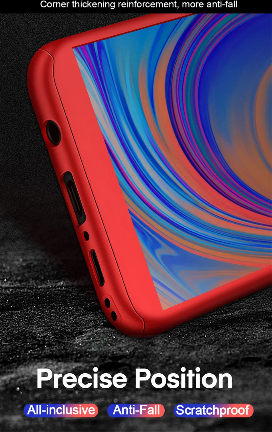 360 полный защитный чехол для ПК samsung Galaxy J4 J6 J2 PRO A6 PLUS A730 A8 чехол для samsung s9 PLUS жесткий чехол со стеклом
