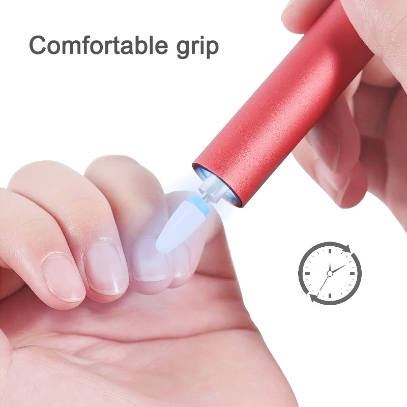 

New arrival Professional Nail Polishing Machine Electric USB Rechargeable Pen Style Nail Drill Machine with LED Light LVS88