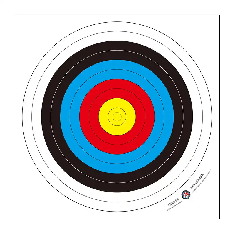 shooting all bitmap half ring target sheet other