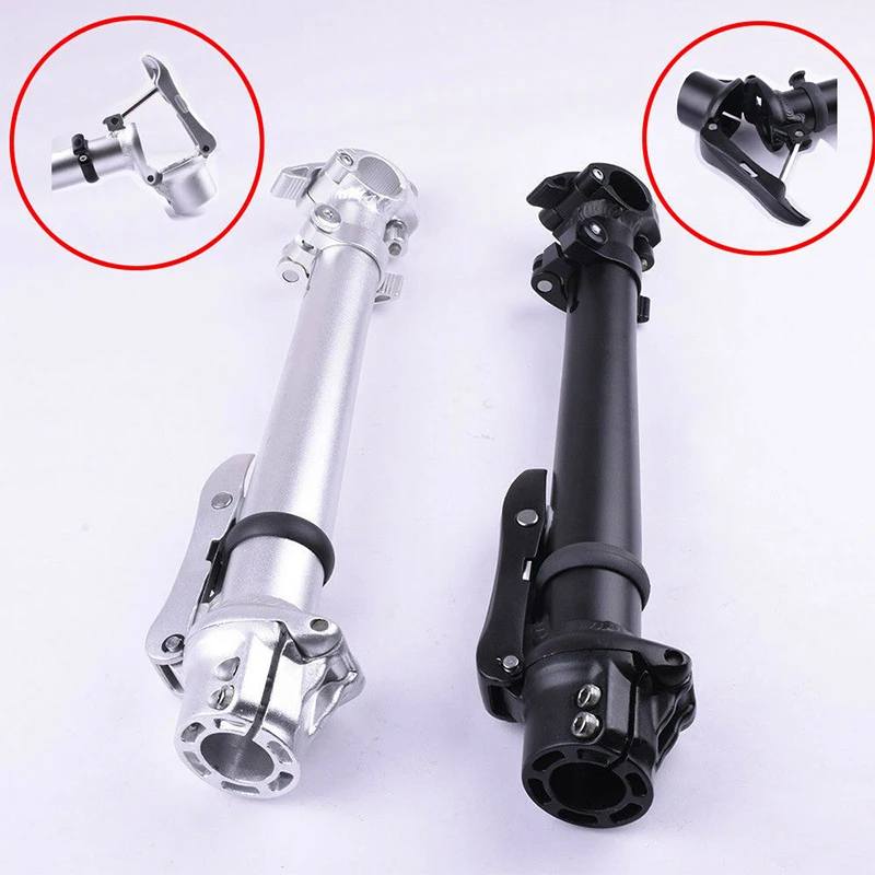 

Road Bike Handlebar Stems Aluminum Alloy BMX Folding Bike Adjustable Stem 280mm 1-1/8 in For Quick-Release 25.4mm Bar