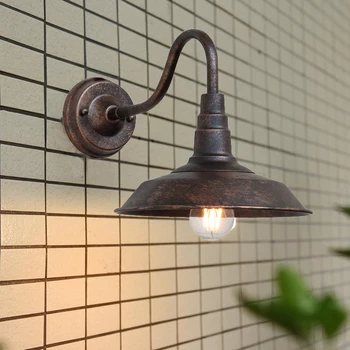 

American style vintage lamp outdoor wall lamp retro balcony aisle terrace lamp outdoor courtyard porch balcony garden light