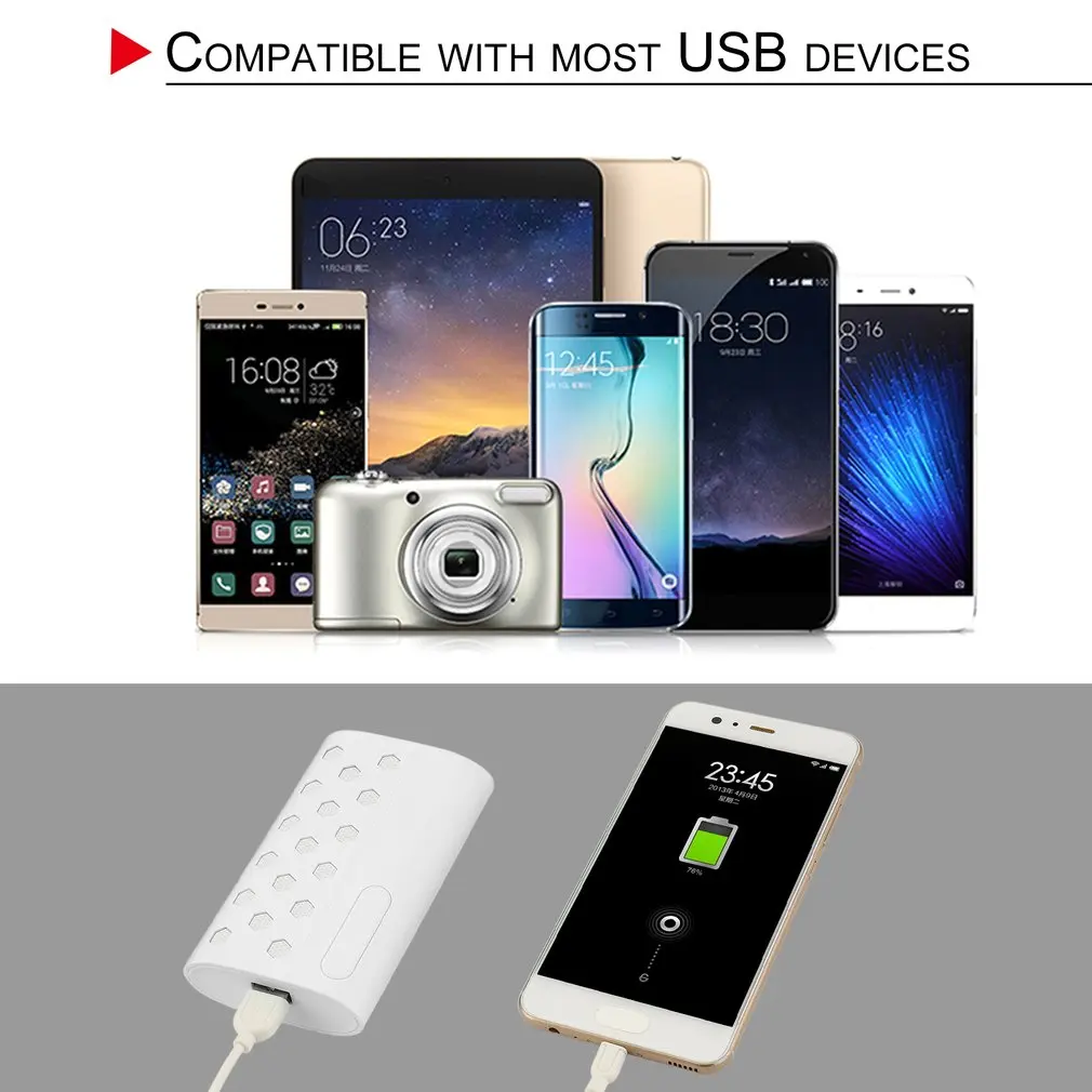 

powerbank USB 3000mAh Power Bank USB Charging Ports Mobile Phone portable Power Bank Case 5V/1A for Android phone dropshipping