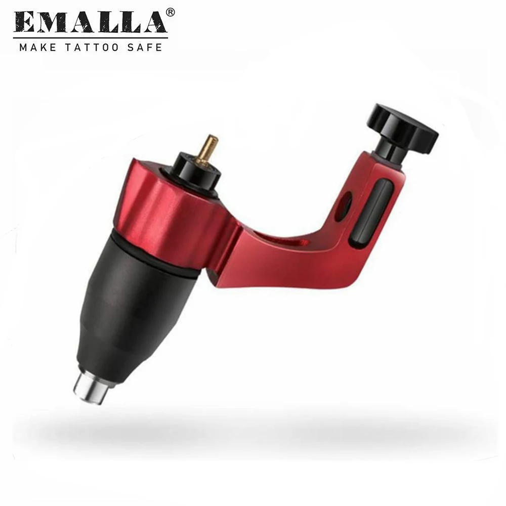 

1PCS Professional Rotary Tattoo Gun Red Adjustable Stroke Direct Drive RCA Cord Tattoo Machine Gun Tattoo Supplies Free shipping