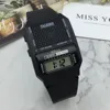 English Talking Watch for Blind People Electronic Sports Rectangle Shape Wristwatch with Alarm 1